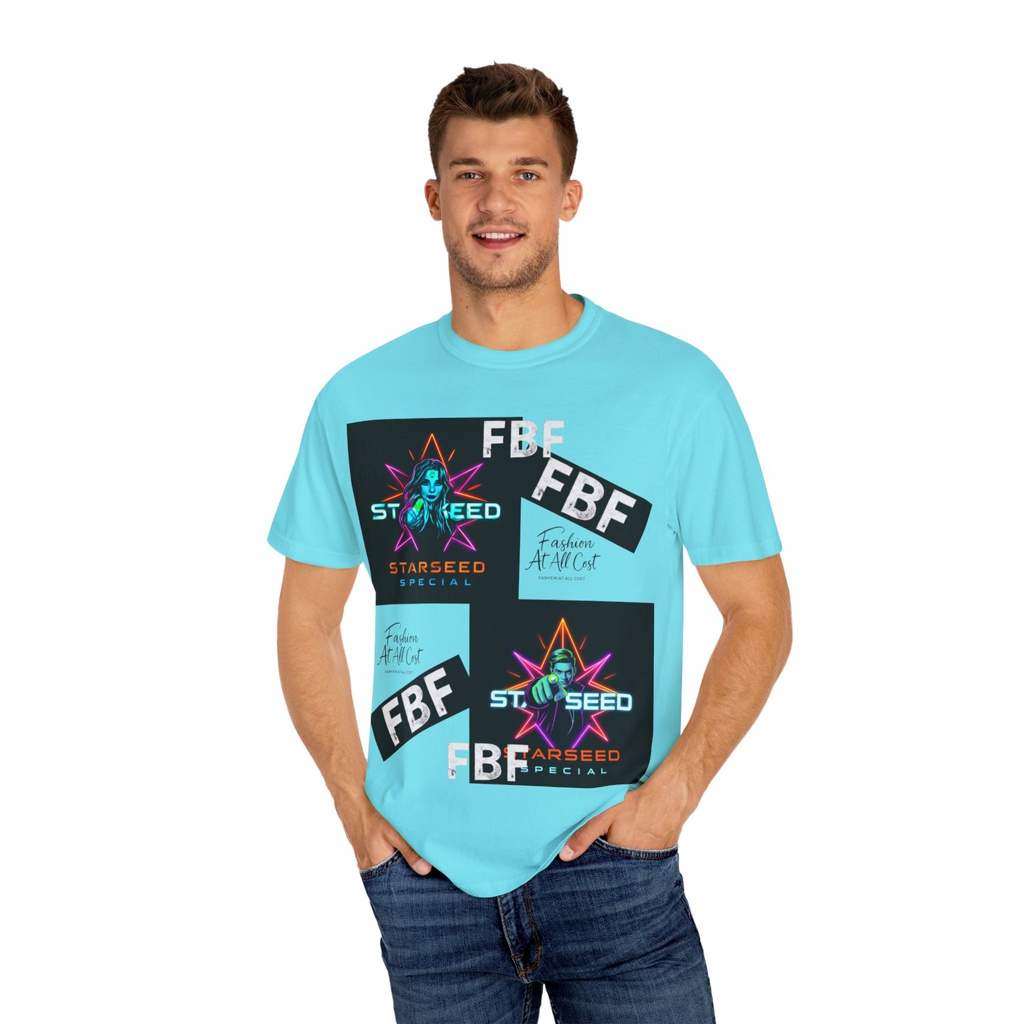 Garment-Dyed T-shirt, Trendy Graphic Tee, Casual Streetwear, Gift for Fashion Lovers, Unisex Style, Everyday Wear