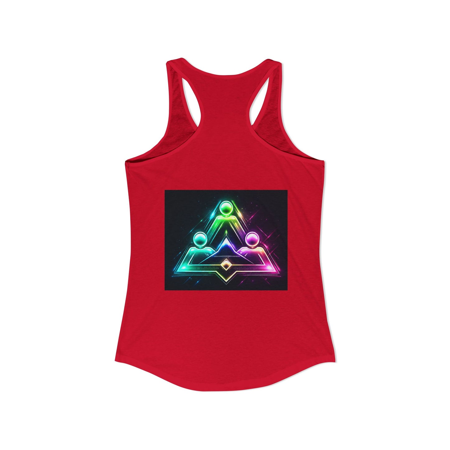 True strength don’t need numbers Women's Ideal Racerback Tank