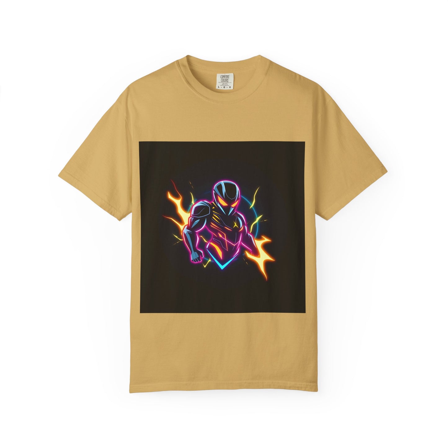 Vibrant Unisex Graphic T-Shirt, Cosmic Dreams Tee, Retro Neon Shirt, Stylish Casual Wear, Gift for Gamers & Dreamers