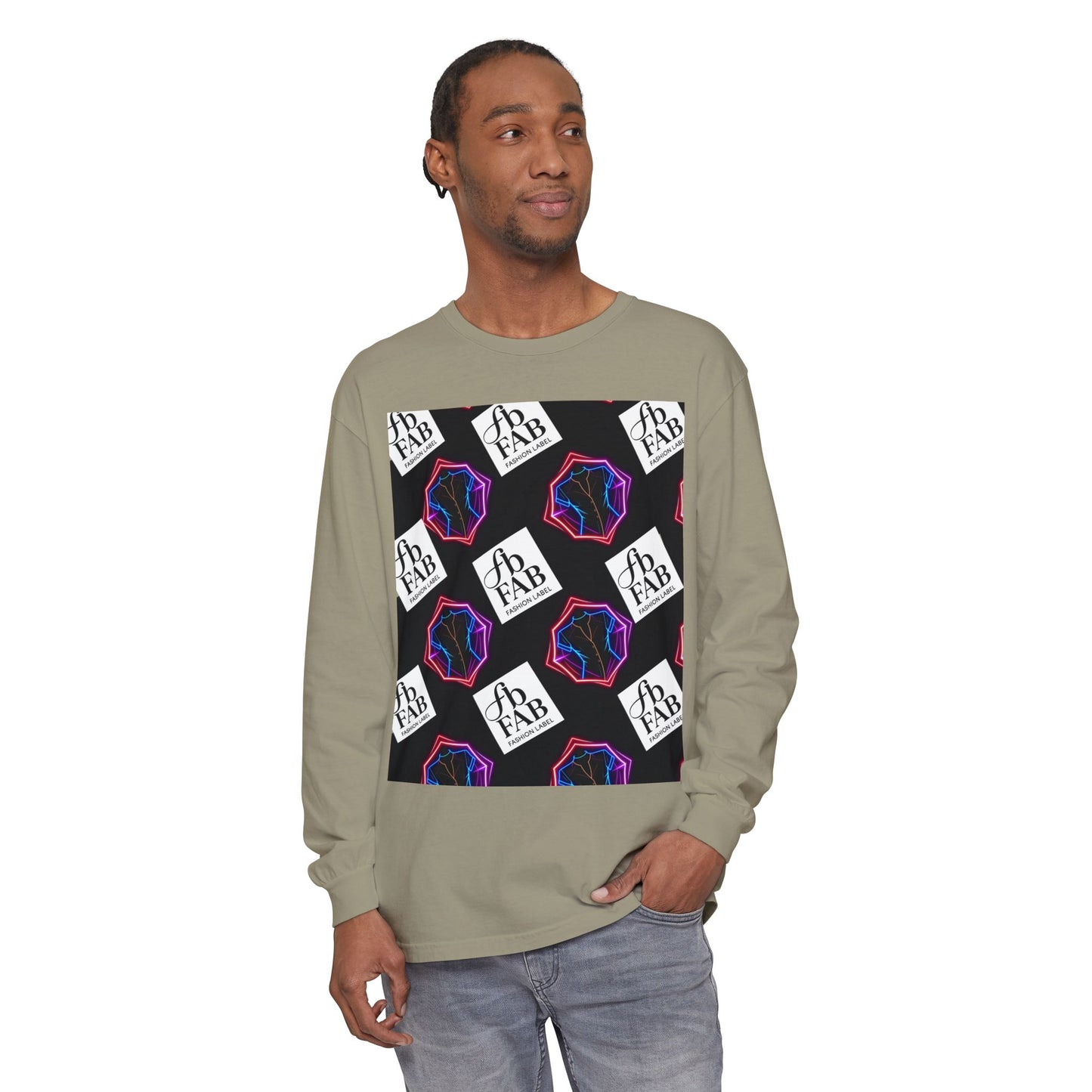 Unisex Garment-dyed Long Sleeve T-Shirt