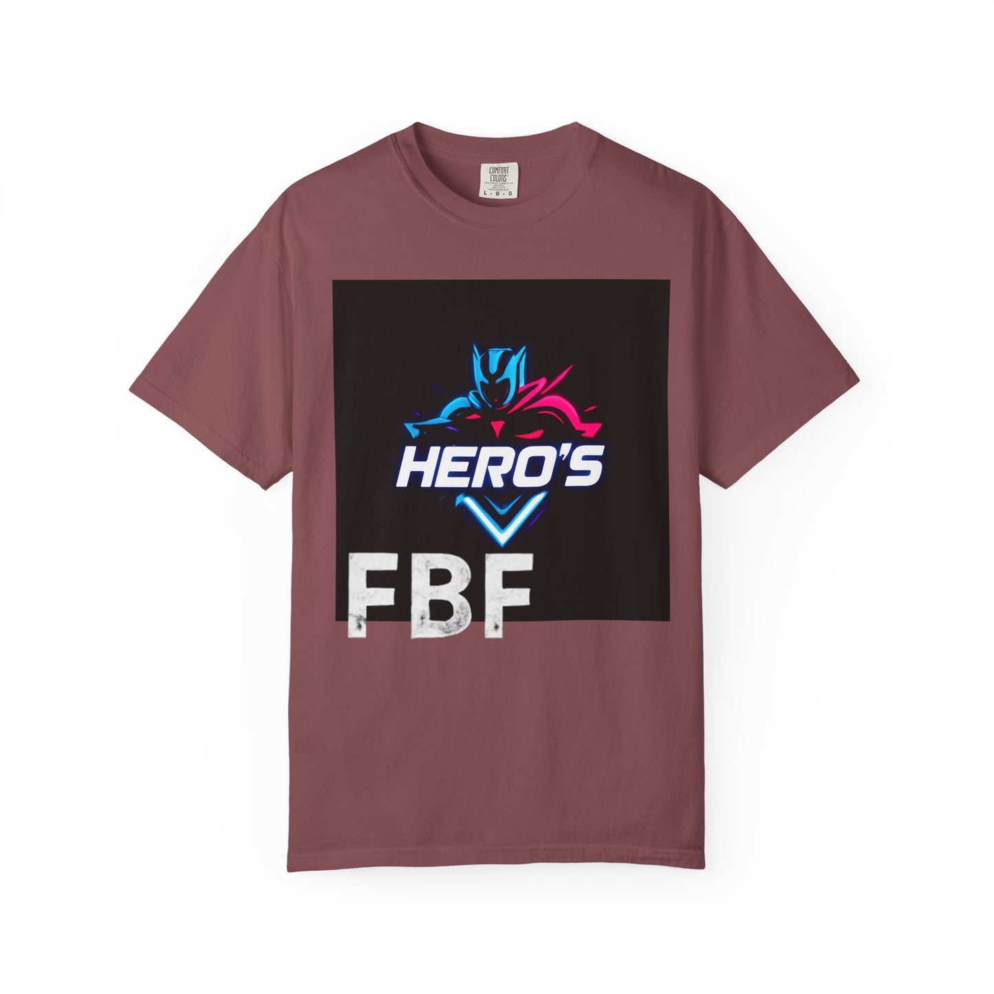 Hero's Unisex Garment-Dyed T-shirt, Casual Tee, Perfect for Gifting, Comic Fans, Hero Celebrations, Graphic Tee, Everyday Wear