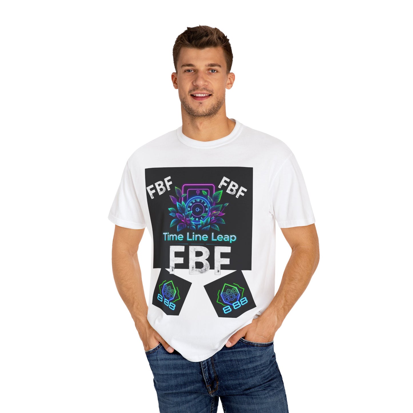 Colorful Unisex Graphic Tee with Retro Vibes, Cool T-shirt for Trendsetters, Perfect for Festivals, Summer Events, Gift for Friends
