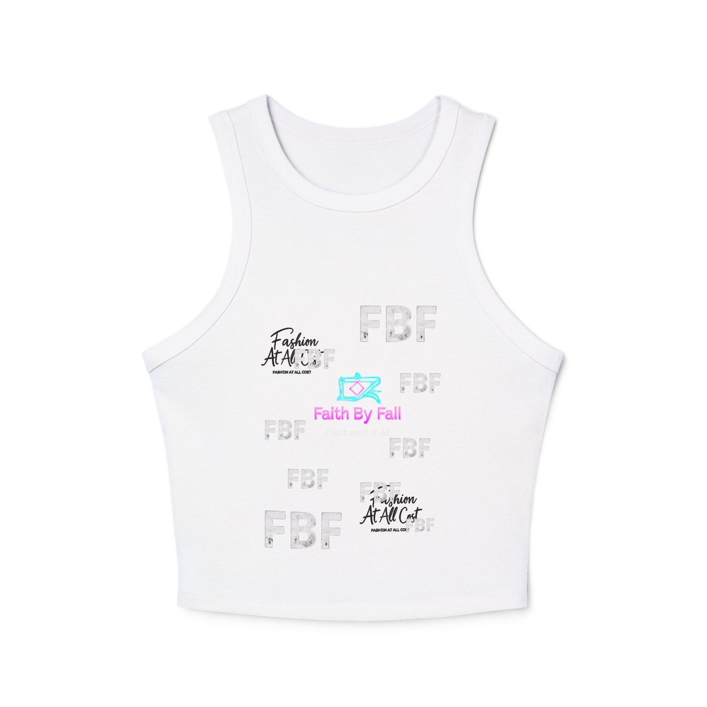 Women's Inspirational Graphic Tank Top, Faith By Fall Tank, Casual Summer Top, Spiritual Apparel, Trendy Activewear, Cute Workout Shirt