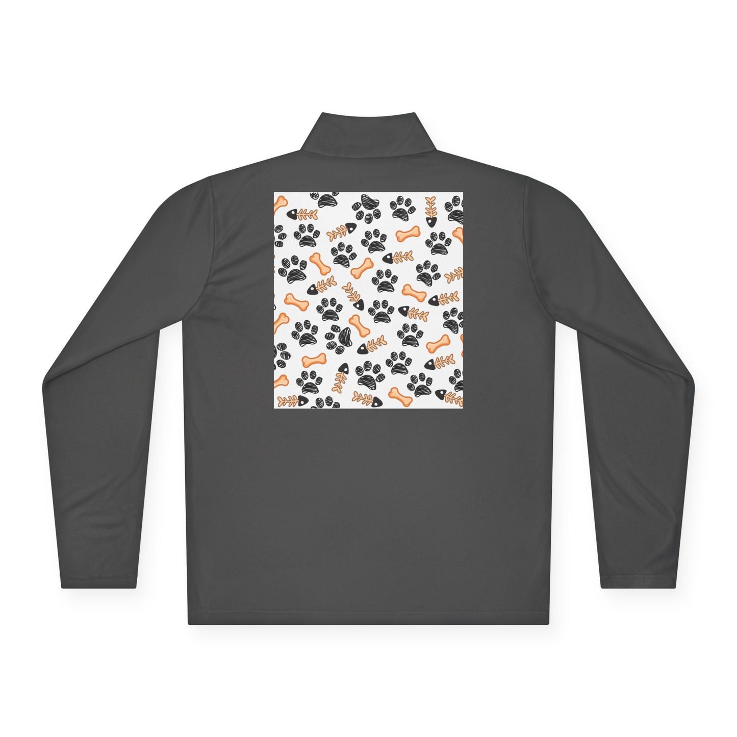Stay pawsitive  Unisex Quarter-Zip Pullover