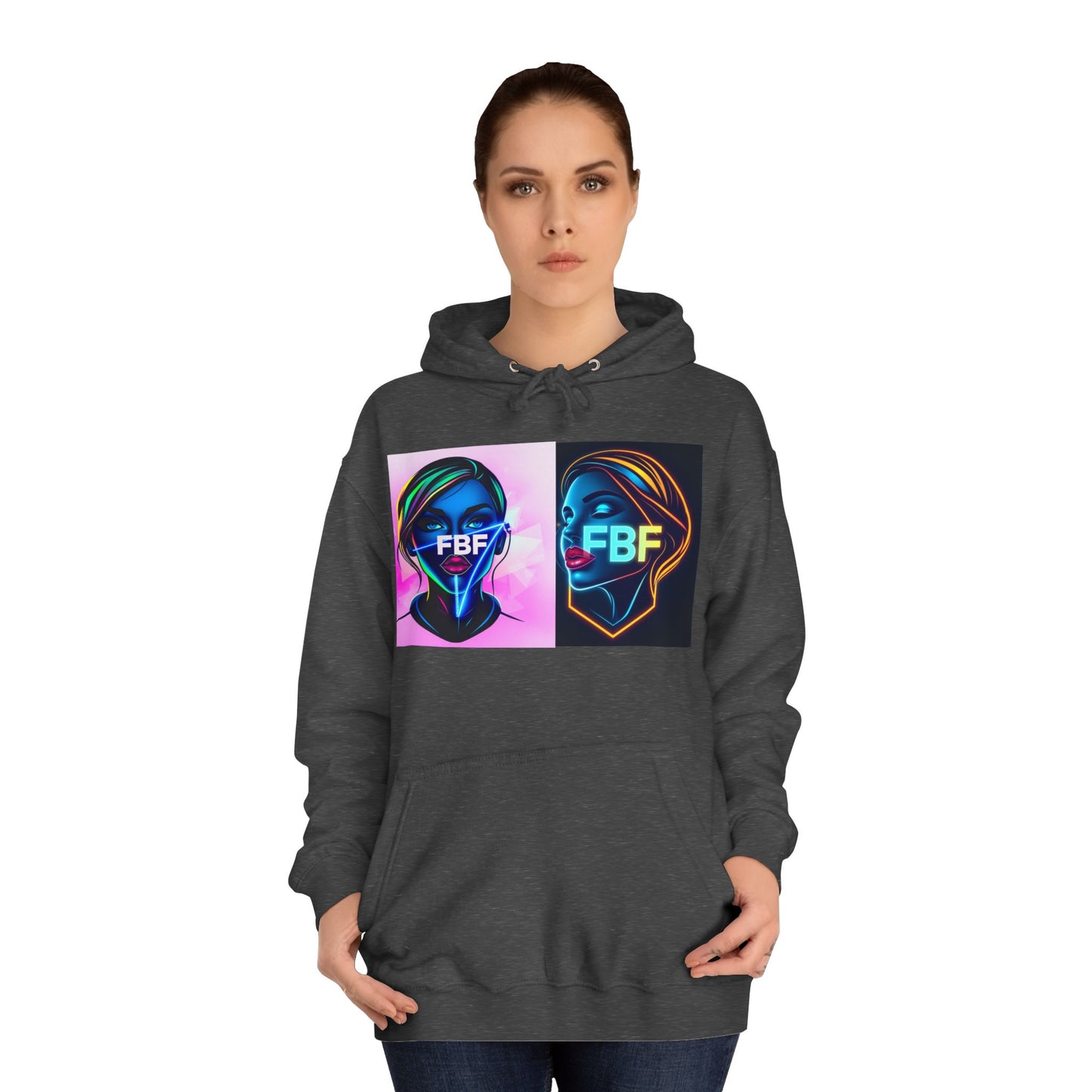 Vibrant Unisex College Hoodie with Neon Graphic Design, Trendy Sweatshirt, College Apparel, Unisex Hoodie, Gift for Students, [...]