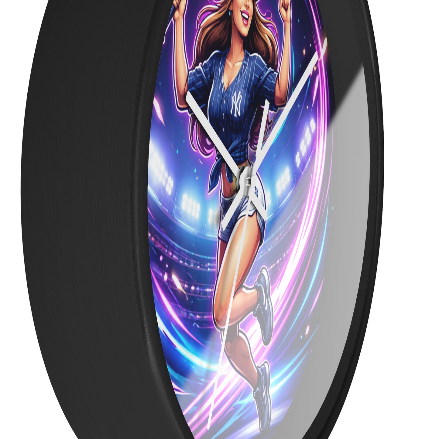 Yankee Gal Wall Clock