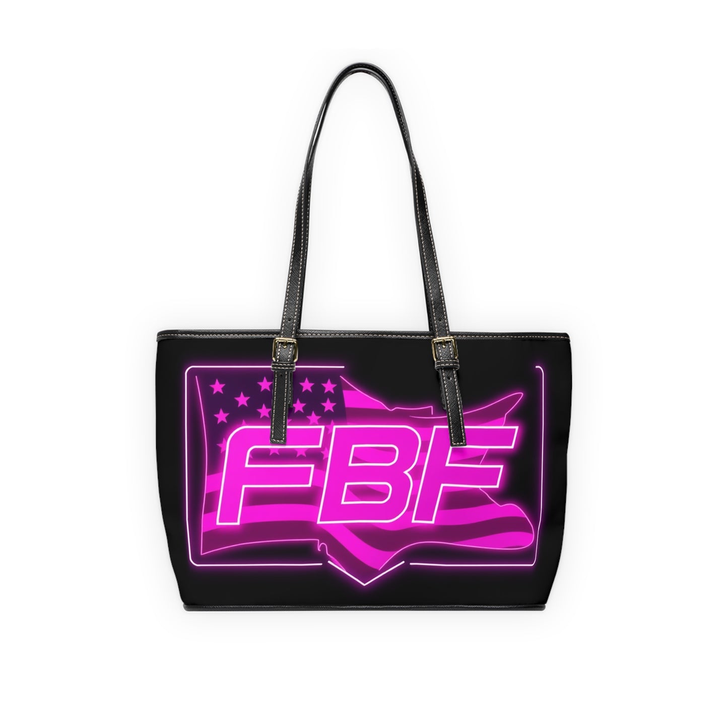 Vibrant PU Leather Shoulder Bag with Neon FBF Design, Stylish Tote for Daily Use, Perfect Gift for Fashion Lovers, Trendy Handbag, [...]