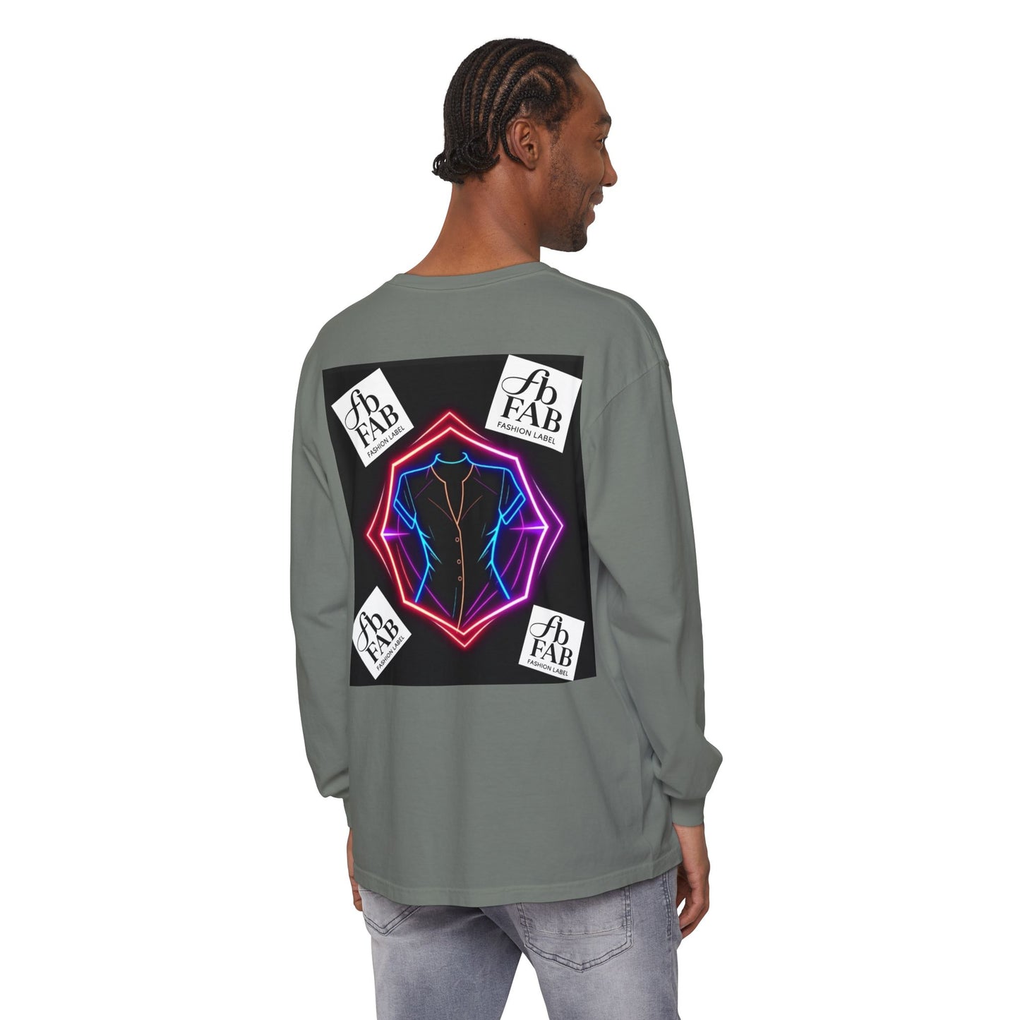 Unisex Garment-dyed Long Sleeve T-Shirt