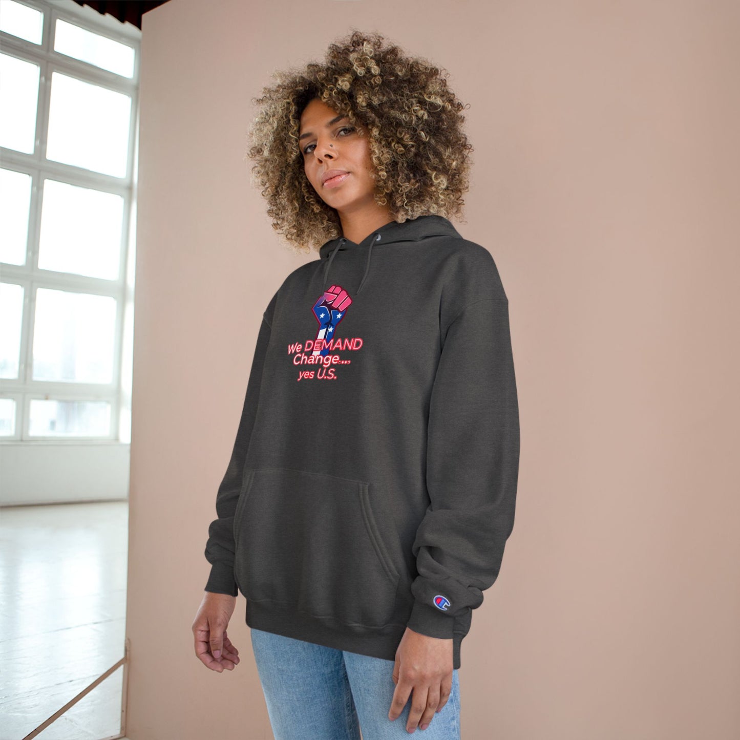 Demanding Change Empowerment Hoodie - Celebrate Strength, Protest Spirit, Trendy Sweatshirt, Unisex Gift, Cool Fashion
