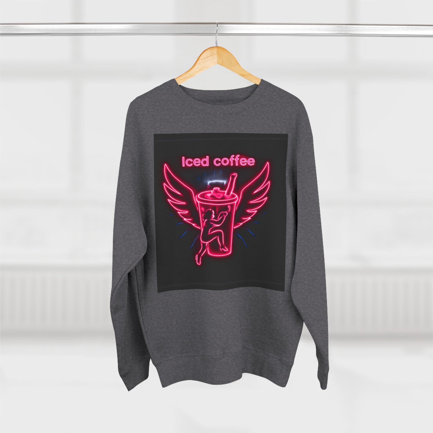 Wings & Coffee Unisex Crewneck Sweatshirt