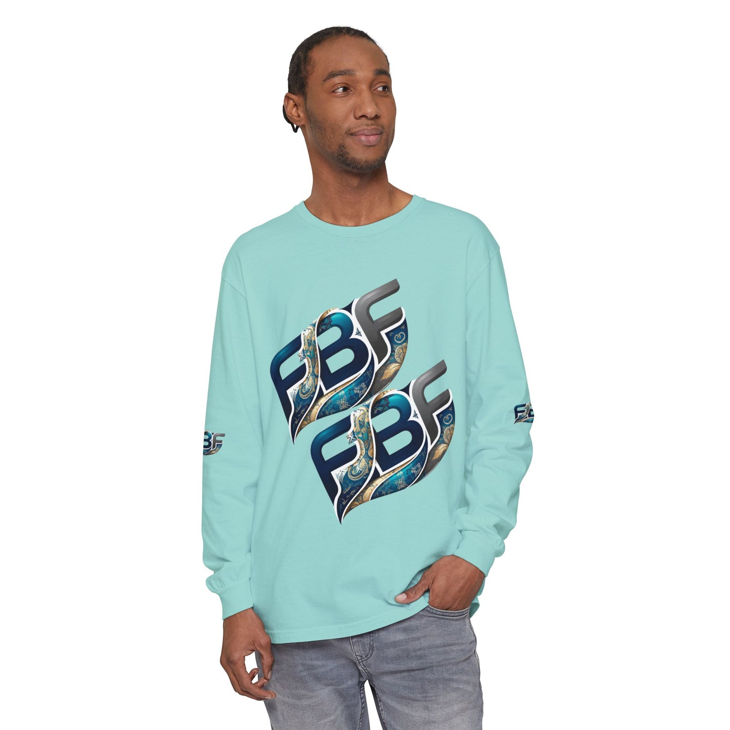 FBF Logo Long Sleeve T‑Shirt — Graphic Streetwear Tee