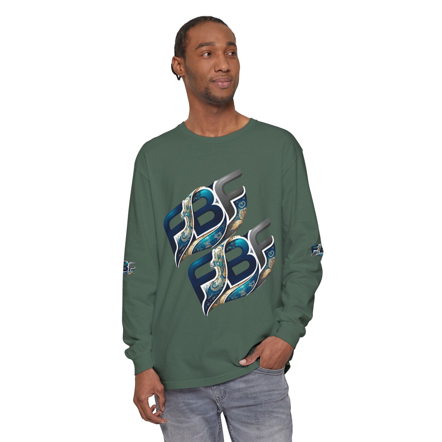 FBF Logo Long Sleeve T‑Shirt — Graphic Streetwear Tee