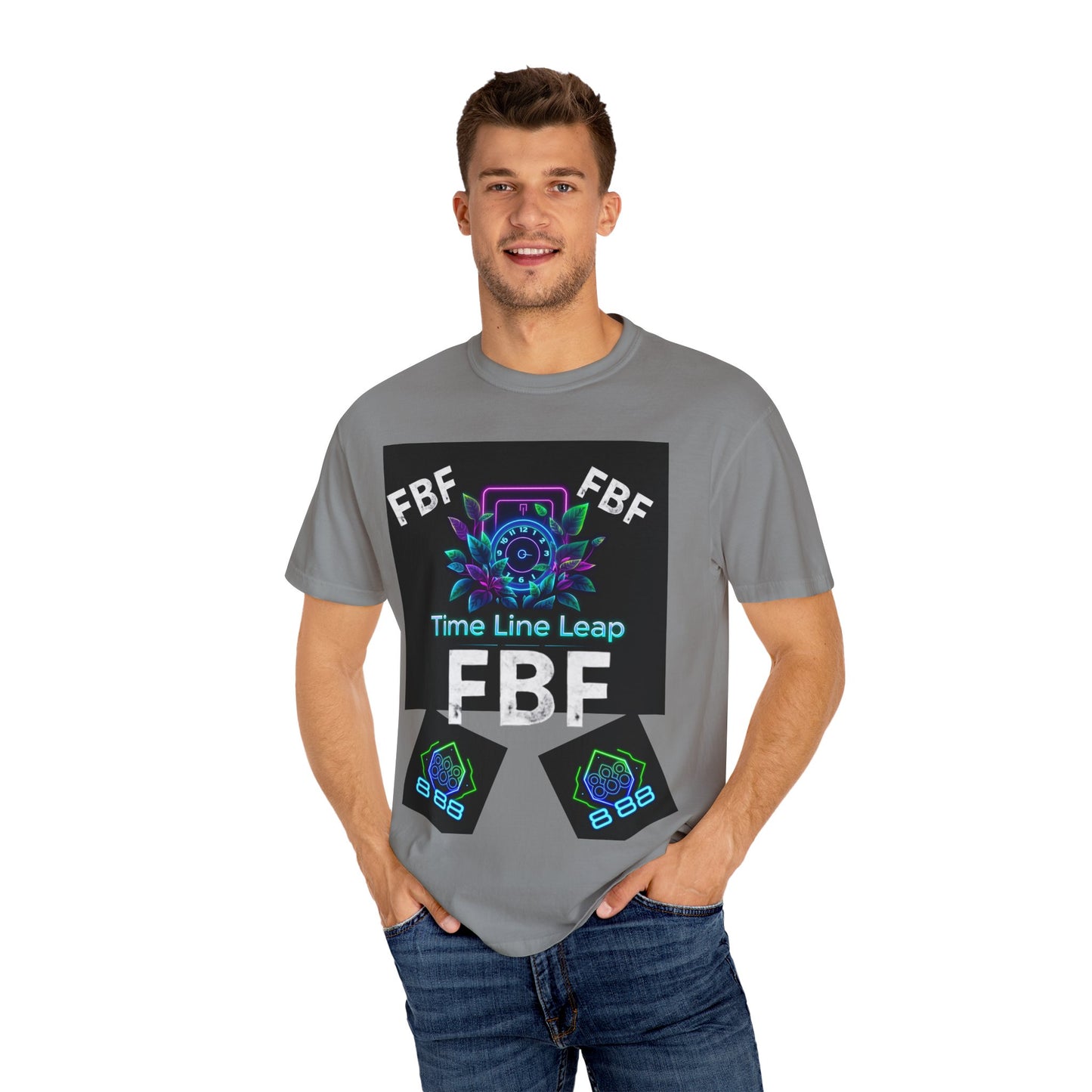 Colorful Unisex Graphic Tee with Retro Vibes, Cool T-shirt for Trendsetters, Perfect for Festivals, Summer Events, Gift for Friends