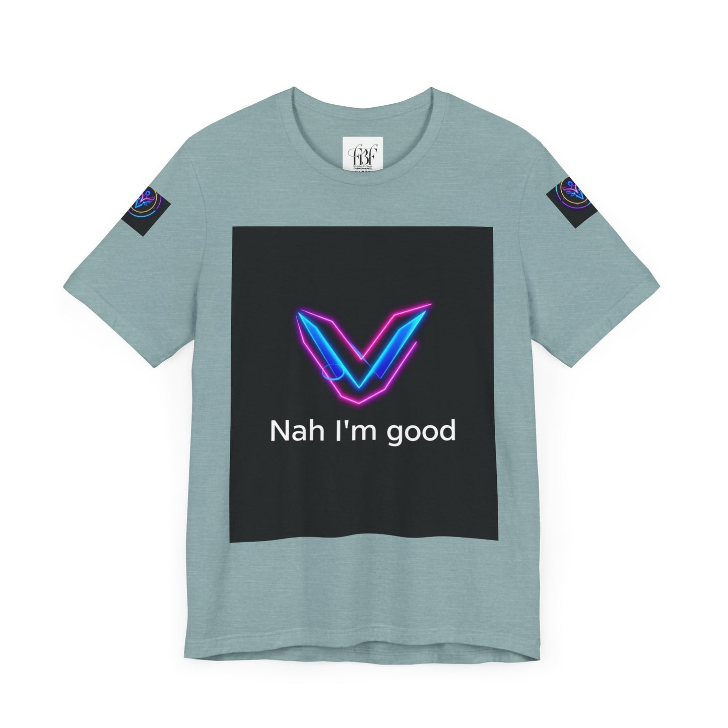 Neon Graphic Tee for Trendy Vibes, Casual Wear, Gift for Friends, Streetwear, Relaxed Fit, Graphic Art Tee