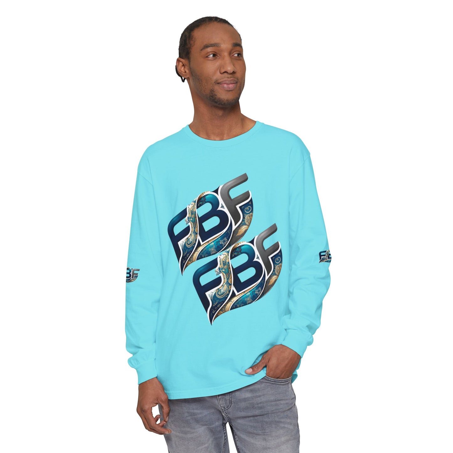 FBF Logo Long Sleeve T‑Shirt — Graphic Streetwear Tee