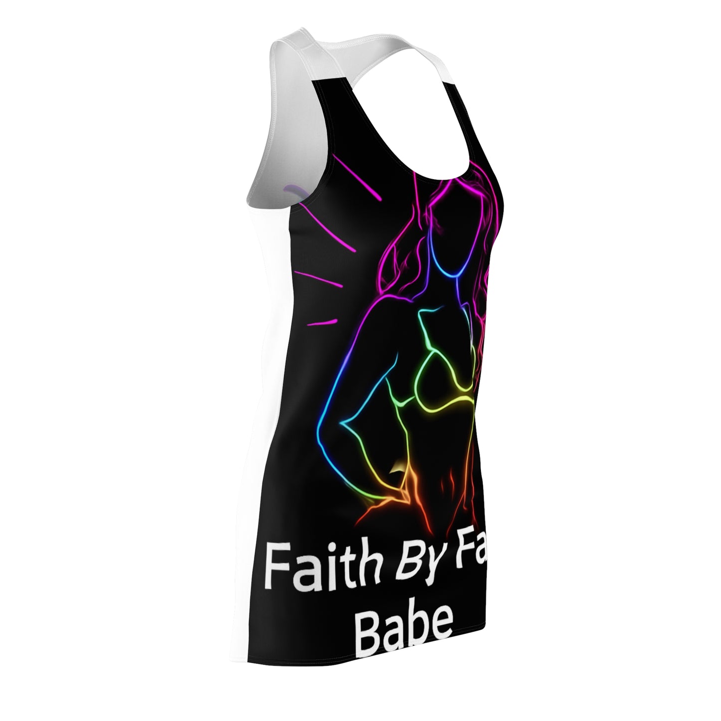Faithful Babe Racerback Dress, Women’s Summer Dress, Party Dress, Festival Outfit, Casual Wear, Music Festival Fashion