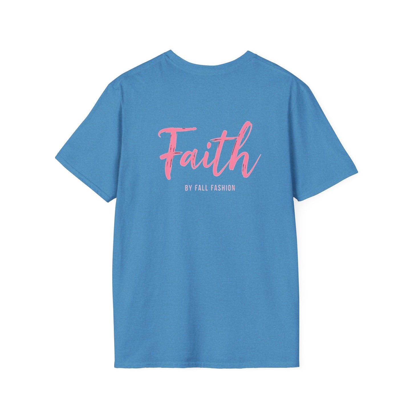 Faith-Inspiring Unisex Softstyle T-Shirt, Everyday Wear, Gift for Her, Christian Apparel, Inspirational Tee, Spiritual Comfort