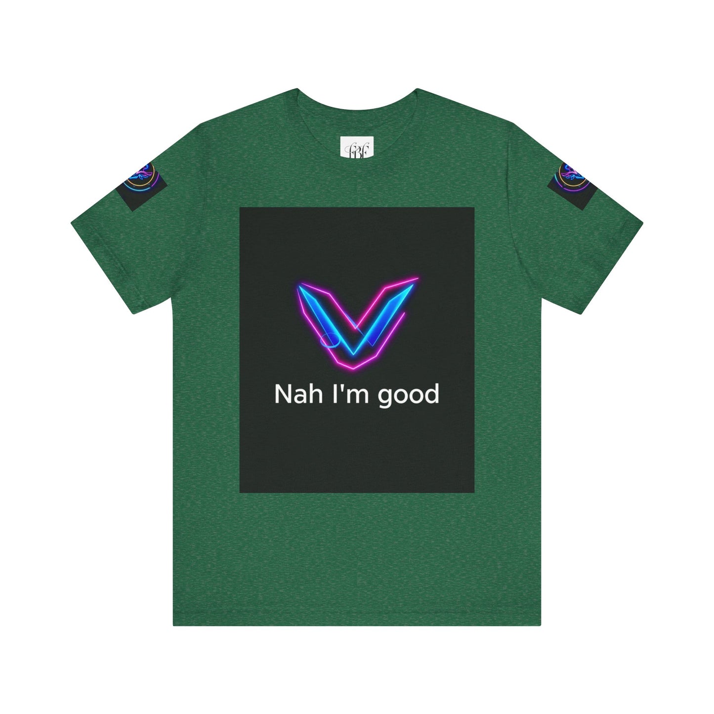 Neon Graphic Tee for Trendy Vibes, Casual Wear, Gift for Friends, Streetwear, Relaxed Fit, Graphic Art Tee