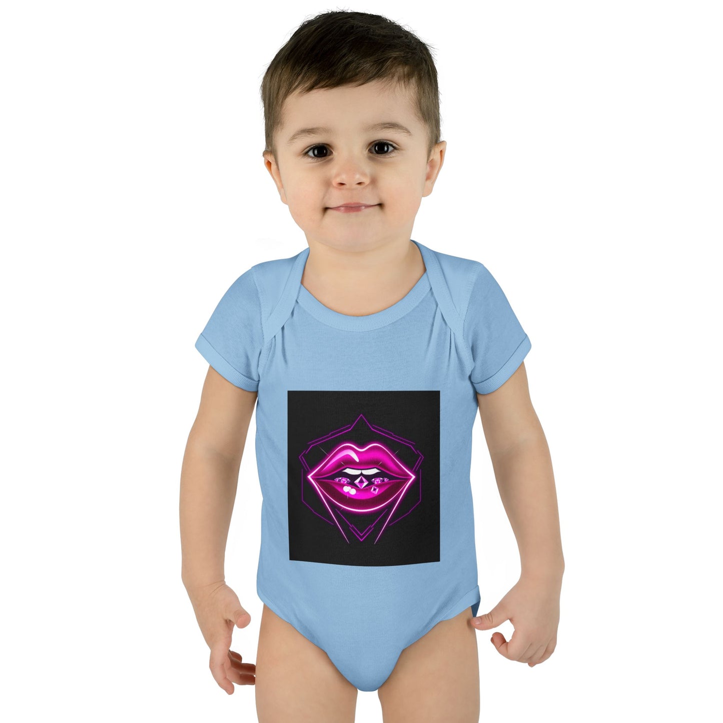 Vibrant Infant Bodysuit with Artistic Lip Design, Cute Baby Apparel, Newborn Gift, Baby Shower Present, Trendy Infant Outfit, Stylish [...]