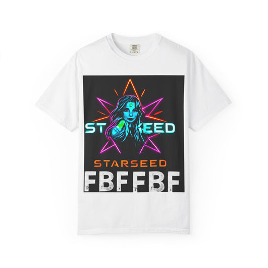 Neon Graphic T-Shirt - Starseed FBF Tee, Unisex Fashion, Cool Gift, Festival Wear, Retro Style, Casual Streetwear