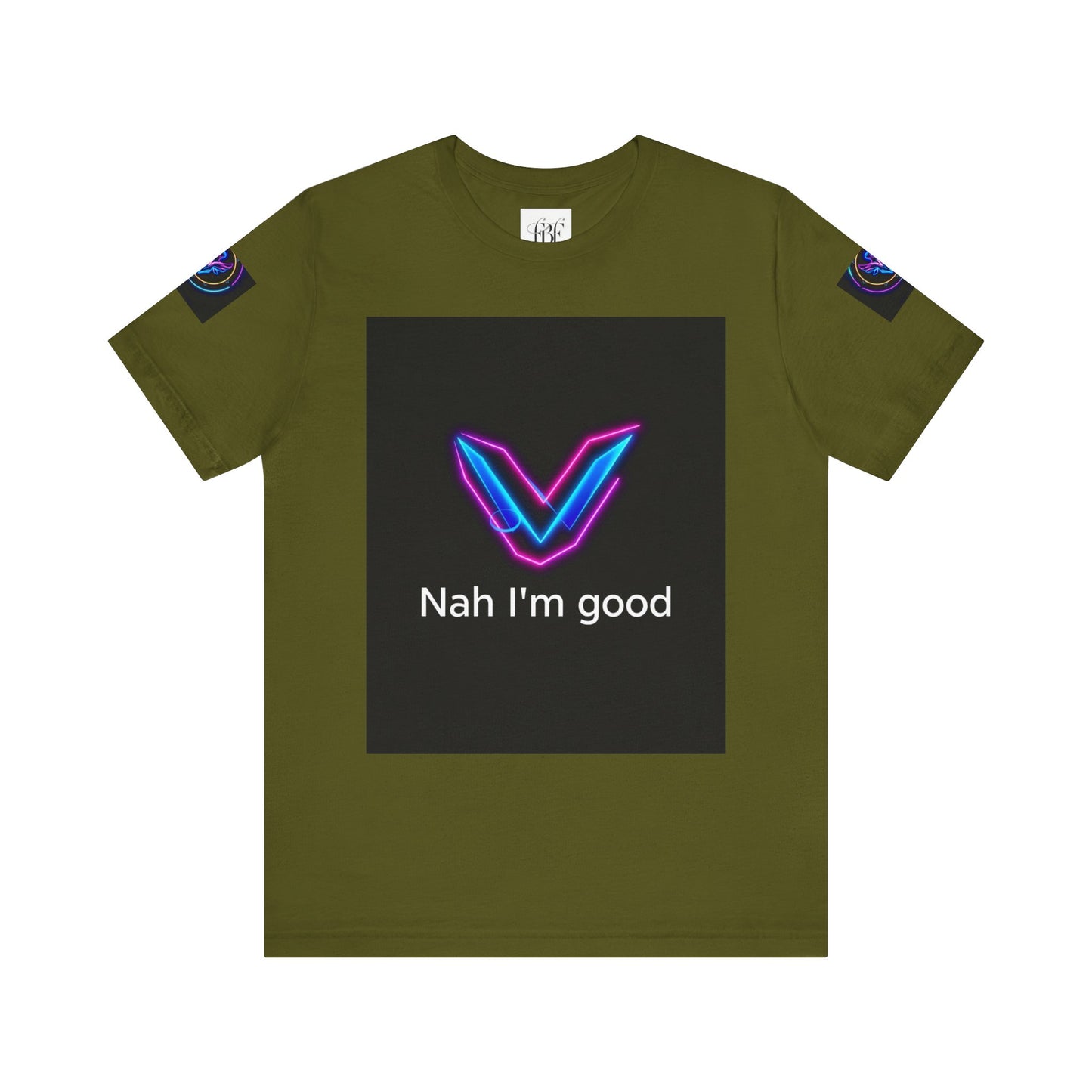 Neon Graphic Tee for Trendy Vibes, Casual Wear, Gift for Friends, Streetwear, Relaxed Fit, Graphic Art Tee