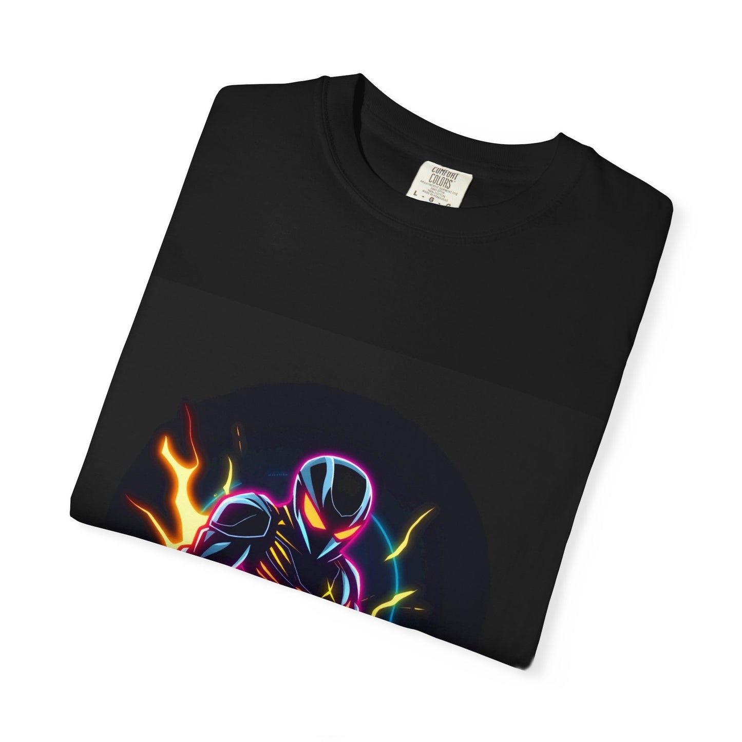 Vibrant Unisex Graphic T-Shirt, Cosmic Dreams Tee, Retro Neon Shirt, Stylish Casual Wear, Gift for Gamers & Dreamers