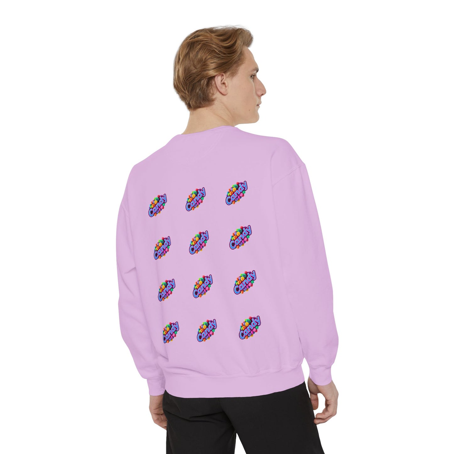Candy-Themed Unisex Garment-Dyed Sweatshirt - Nostalgic Apparel for Sweet Lovers, Cozy Casual Wear, Gift for Candy Lovers, Colorful [...]
