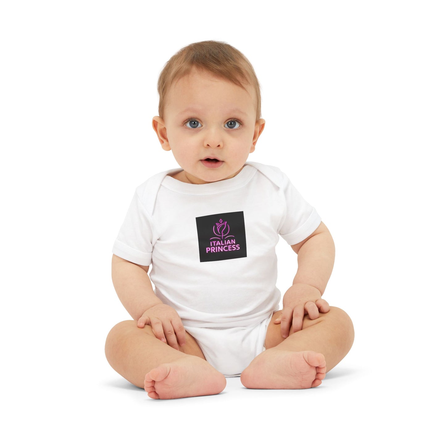 Stylish Infant Onesie for Italian Princesses, Baby Shower Gift, Cute Bodysuit, Newborn Outfit, Toddler Clothing