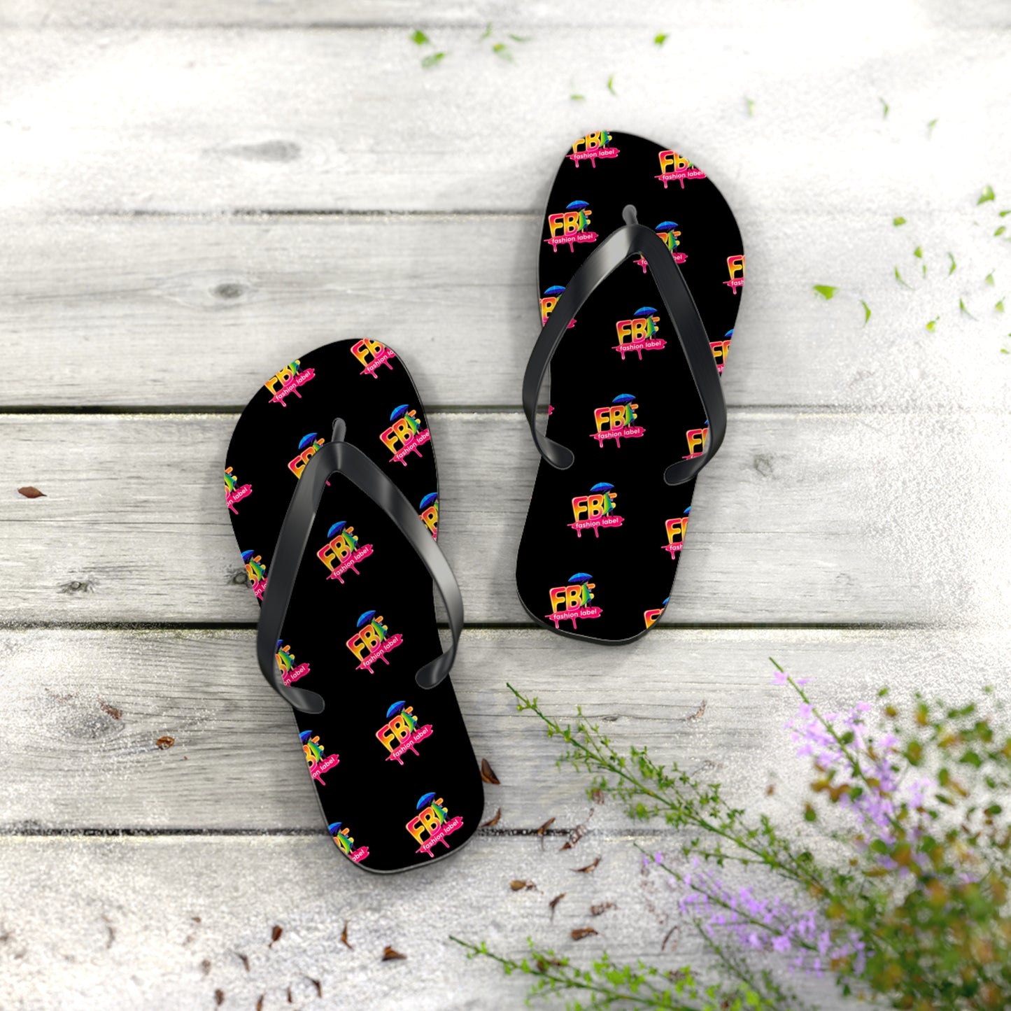 Colorful Fun Flip Flops for Beach Days, Summer Outfits, Pool Parties, Vacation, Gift for Her