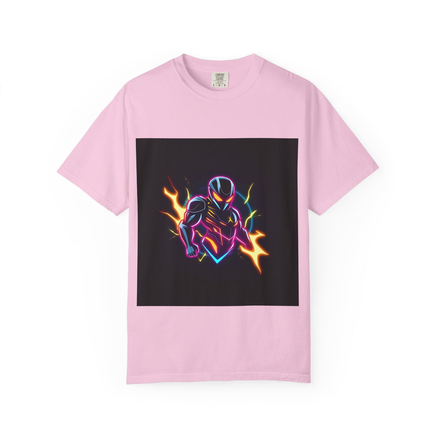 Vibrant Unisex Graphic T-Shirt, Cosmic Dreams Tee, Retro Neon Shirt, Stylish Casual Wear, Gift for Gamers & Dreamers