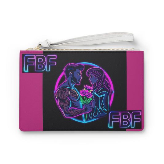 Neon Love Clutch Bag for Couples