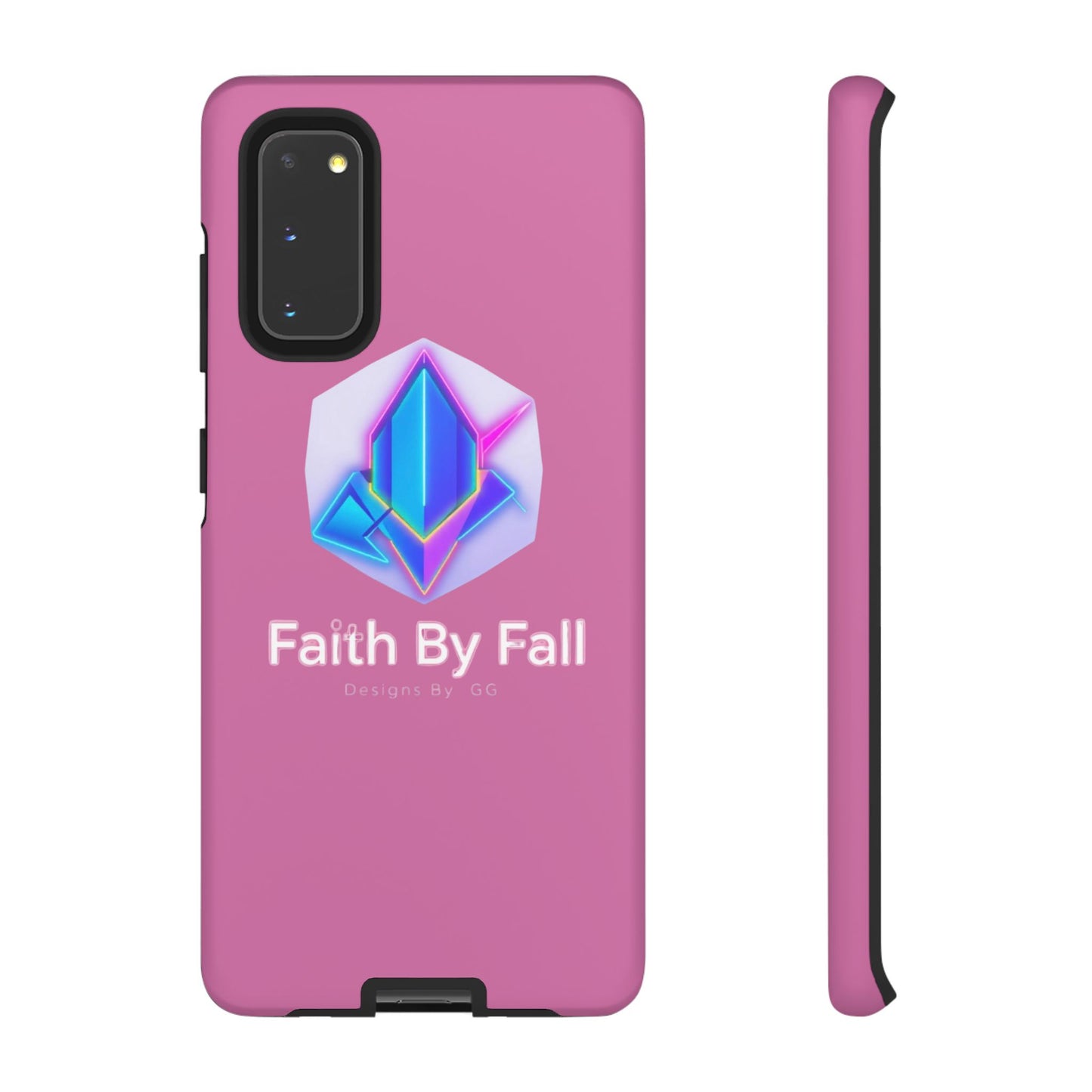 Vibrant Phone Case with Motivational Design - Faith By Fall, Colorful Phone Cover, Customizable Mobile Accessory, Unique Gift Idea, [...]