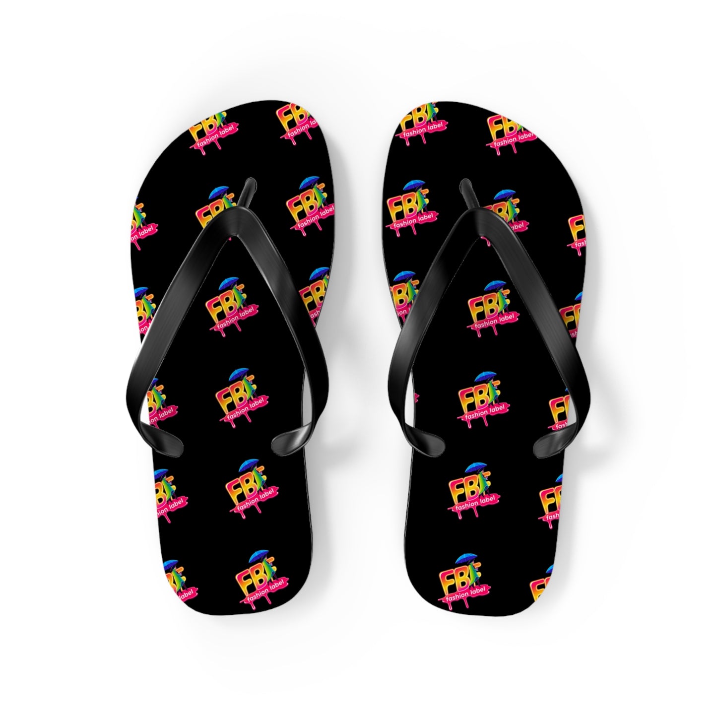 Colorful Fun Flip Flops for Beach Days, Summer Outfits, Pool Parties, Vacation, Gift for Her