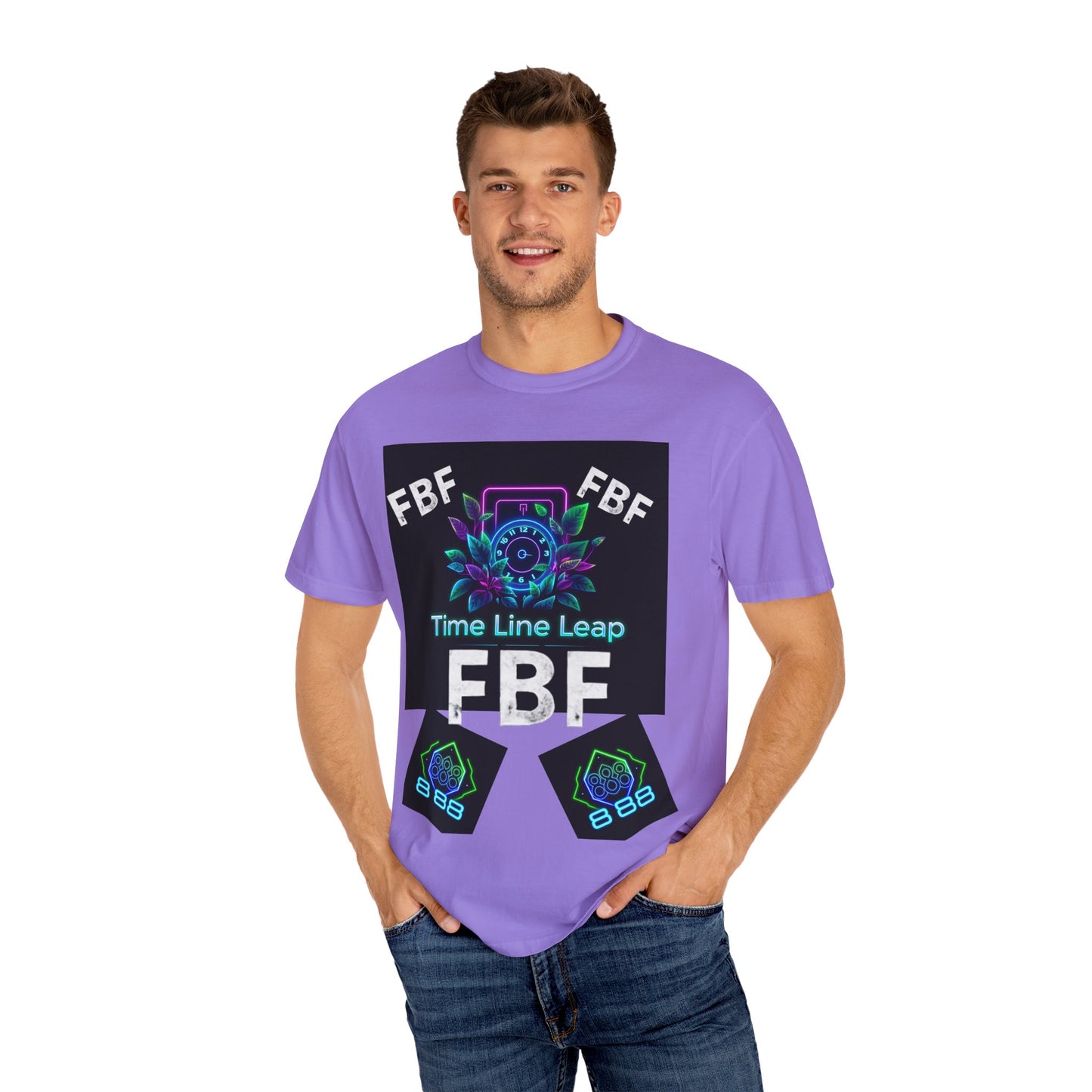Colorful Unisex Graphic Tee with Retro Vibes, Cool T-shirt for Trendsetters, Perfect for Festivals, Summer Events, Gift for Friends