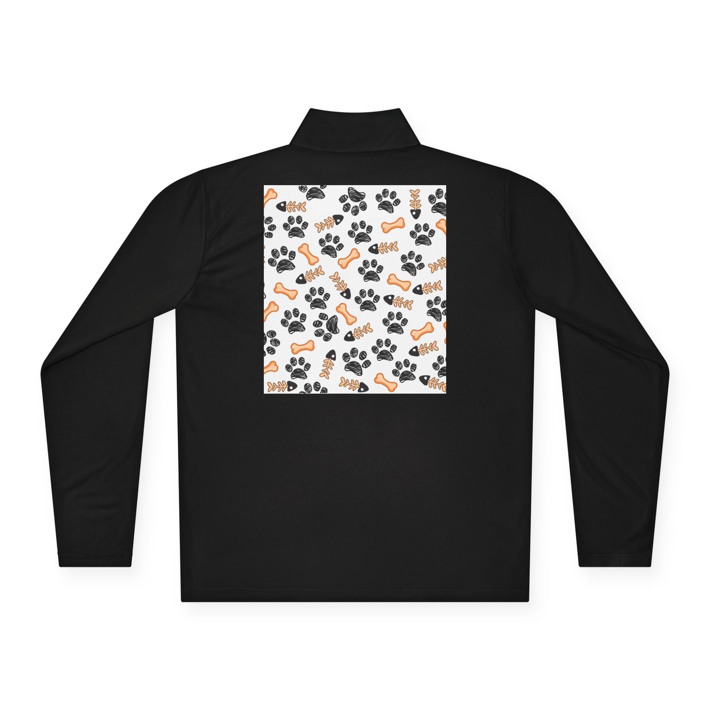 Stay pawsitive  Unisex Quarter-Zip Pullover