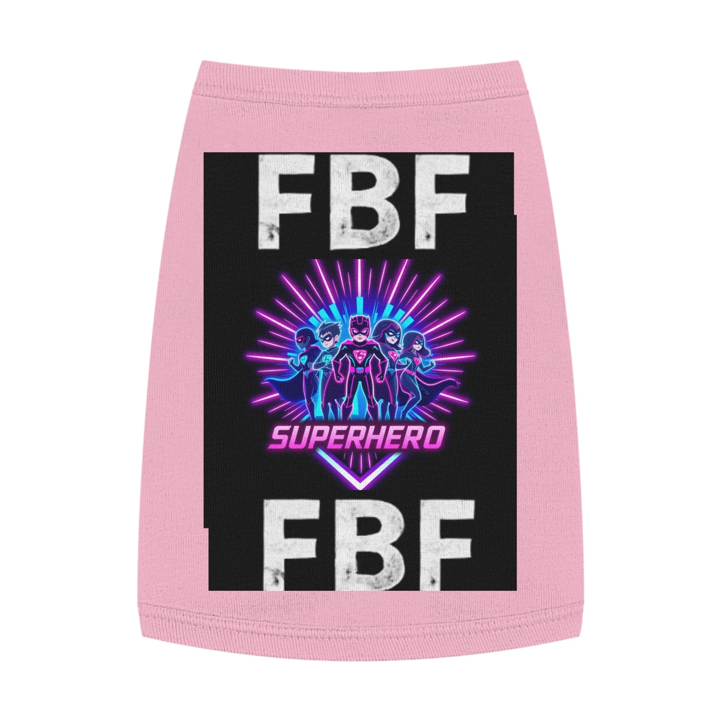 Superhero Pet Tank Top | Cute Dog Shirt, Pet Apparel for Comic Lovers, Gift for Pet Owners, Summer Wear, FBF Design