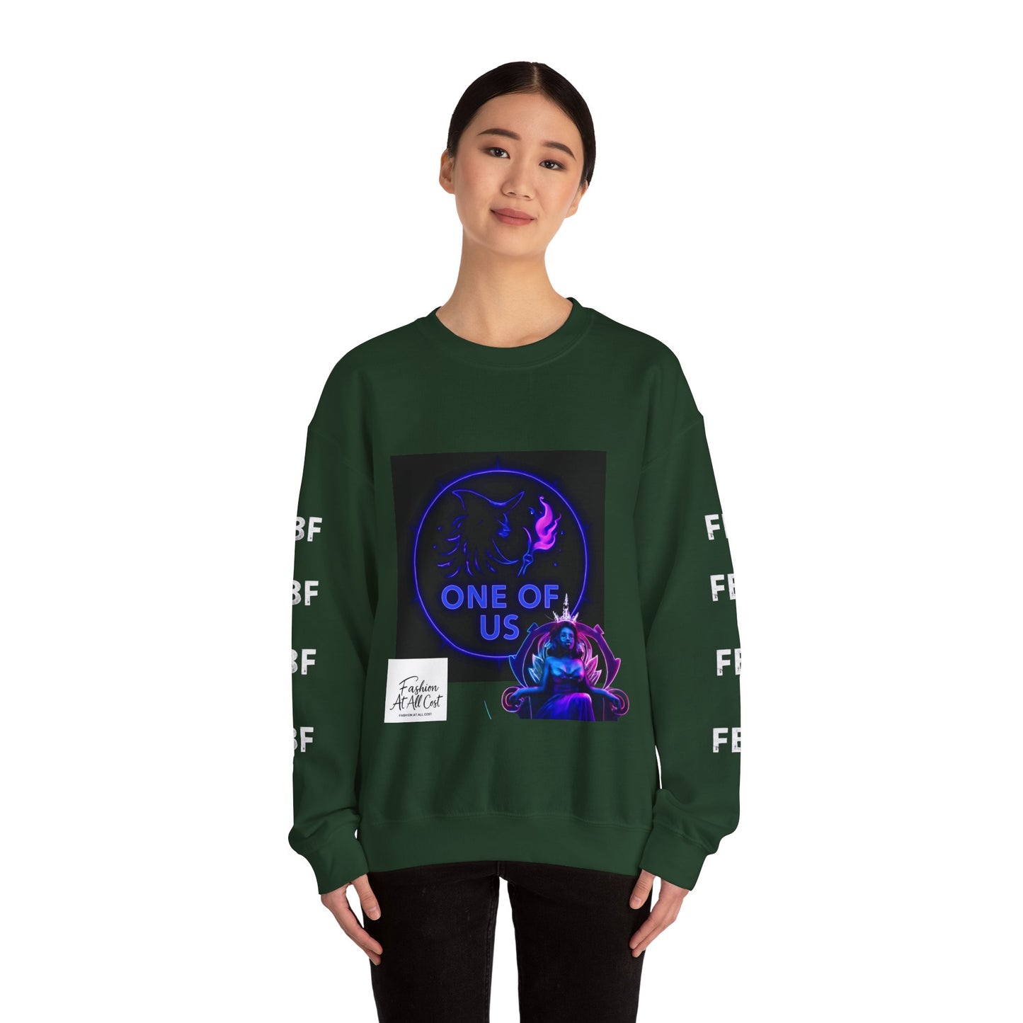 Witchy Crewneck Sweatshirt, Cozy Unisex Pullover for Fall, Halloween Gift, Casual Fashion Statement, Everyday Wear, Trendy Style