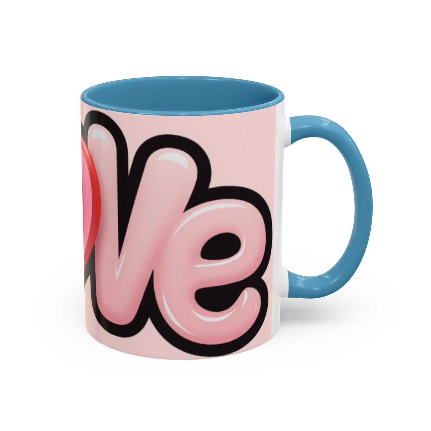 Mug, Love Bubbly Quote Coffee Cup, Tea Mug, Ceramic Drinkware, Valentine's Day Gift, Funny Gag Present