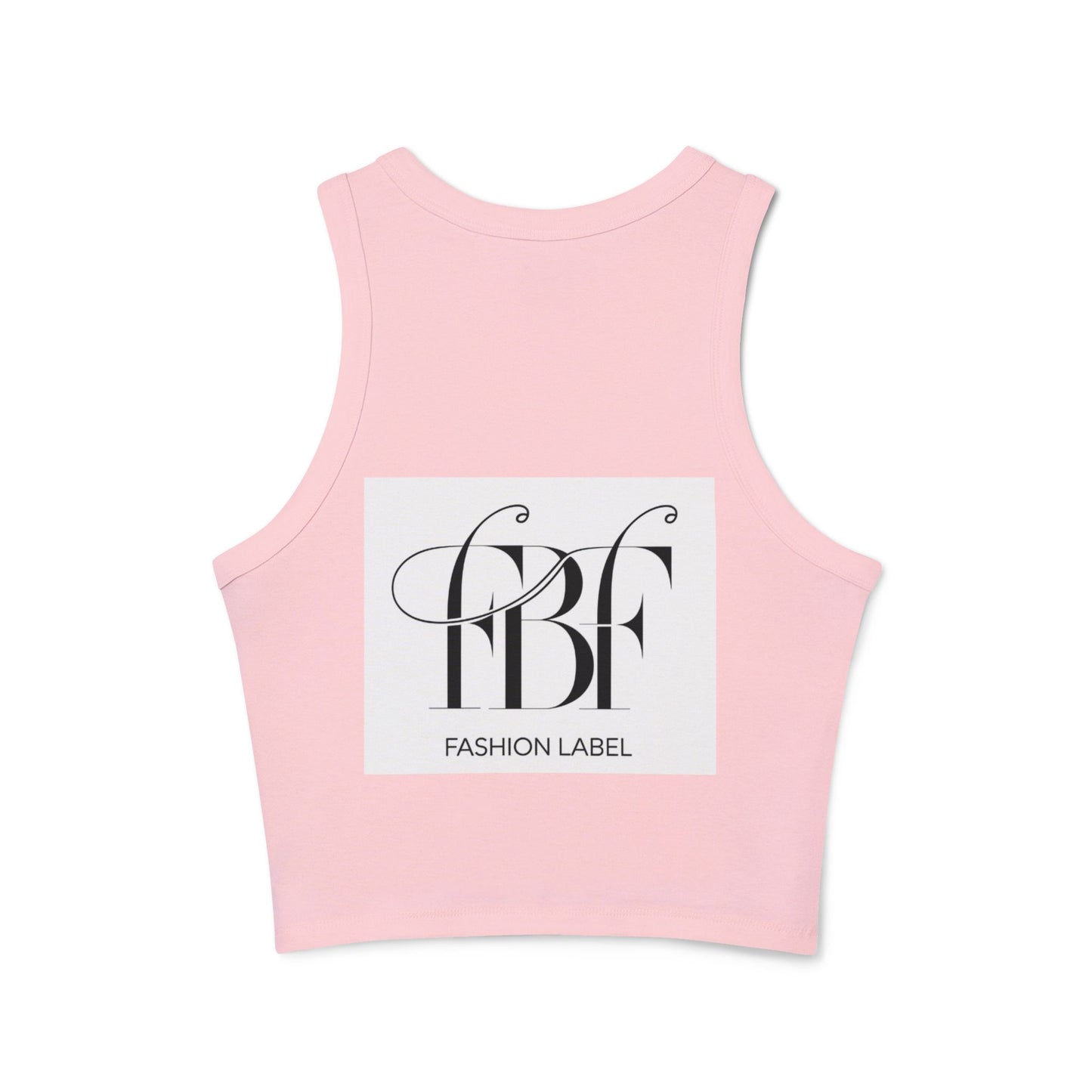 Neon Crowned Dog Racer Tank Top | Women's Casual Wear, Summer Clothing, Beach Gear, Animal Lover Gift, Fashion Statement