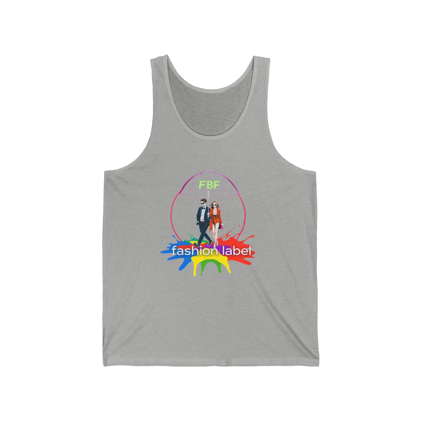 Trendy Unisex Jersey Tank Top – Vibrant Fashion Statement, Casual Wear, Street Style, Summer Outfits, Festival Top