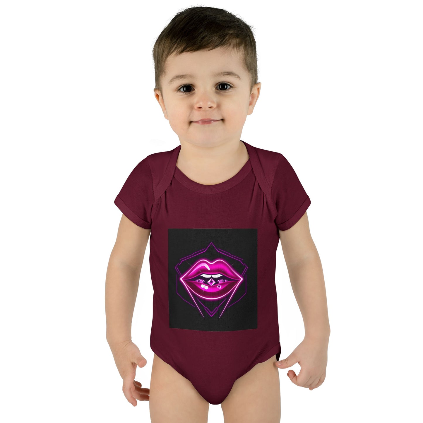 Vibrant Infant Bodysuit with Artistic Lip Design, Cute Baby Apparel, Newborn Gift, Baby Shower Present, Trendy Infant Outfit, Stylish [...]
