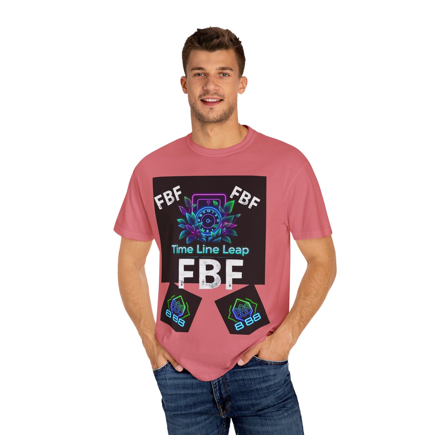 Colorful Unisex Graphic Tee with Retro Vibes, Cool T-shirt for Trendsetters, Perfect for Festivals, Summer Events, Gift for Friends