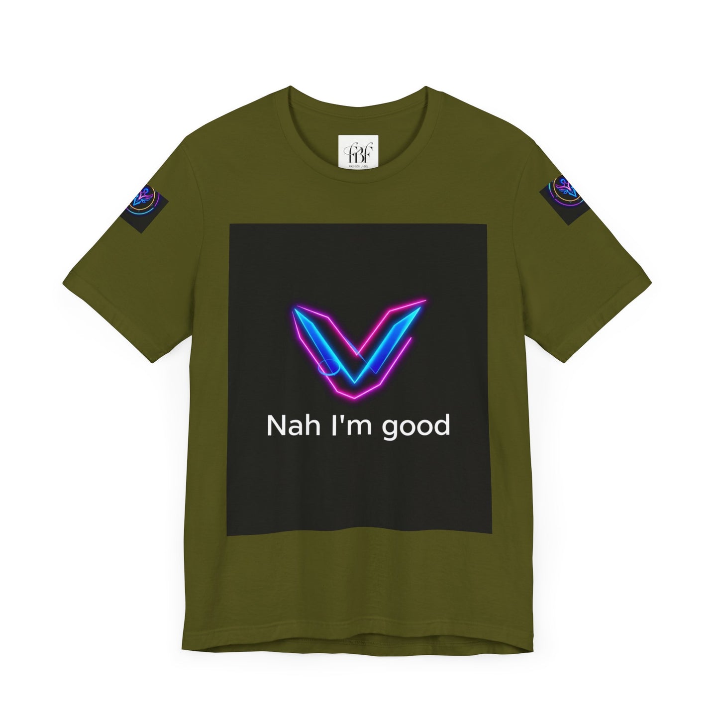Neon Graphic Tee for Trendy Vibes, Casual Wear, Gift for Friends, Streetwear, Relaxed Fit, Graphic Art Tee