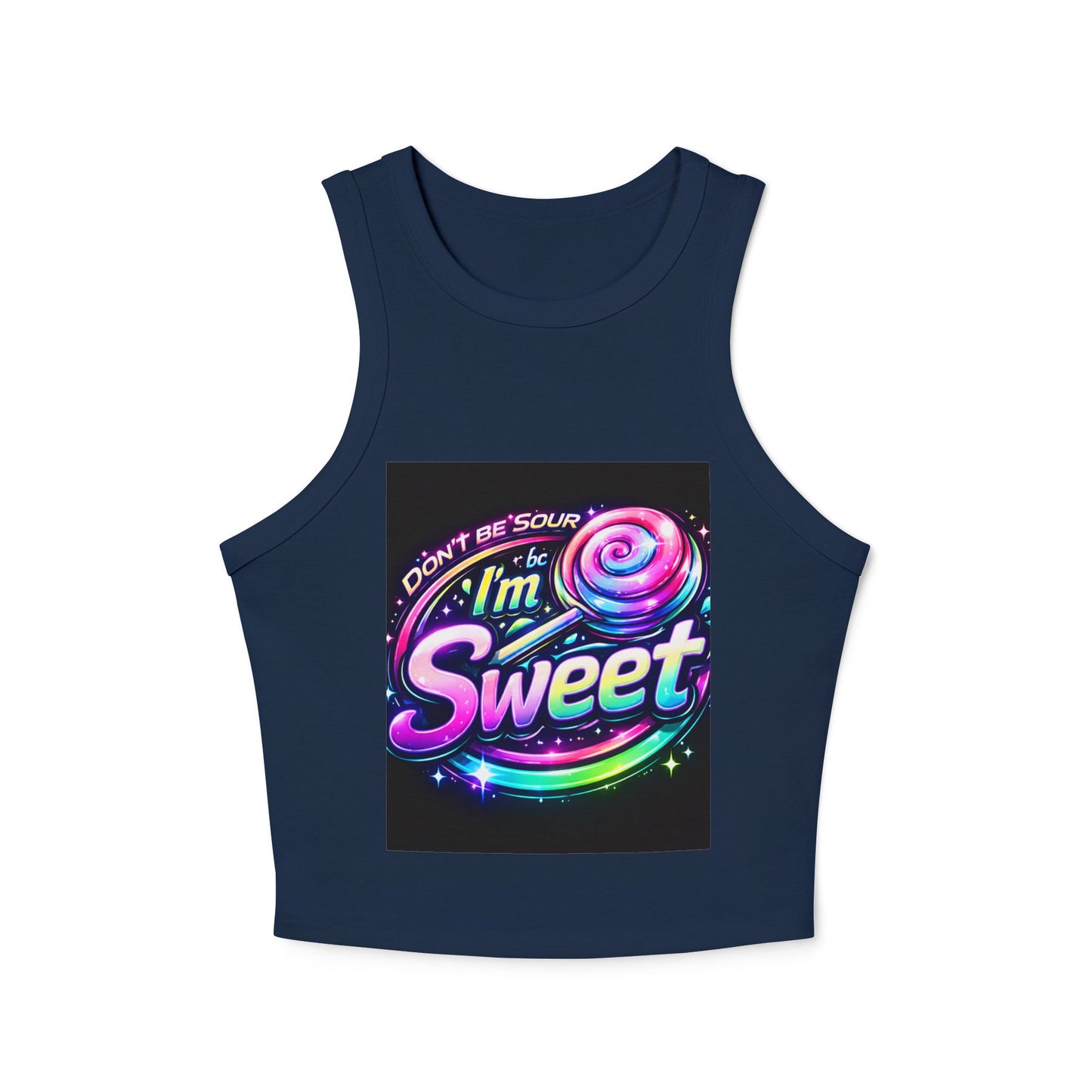 Women's Micro Rib Racer Tank Top