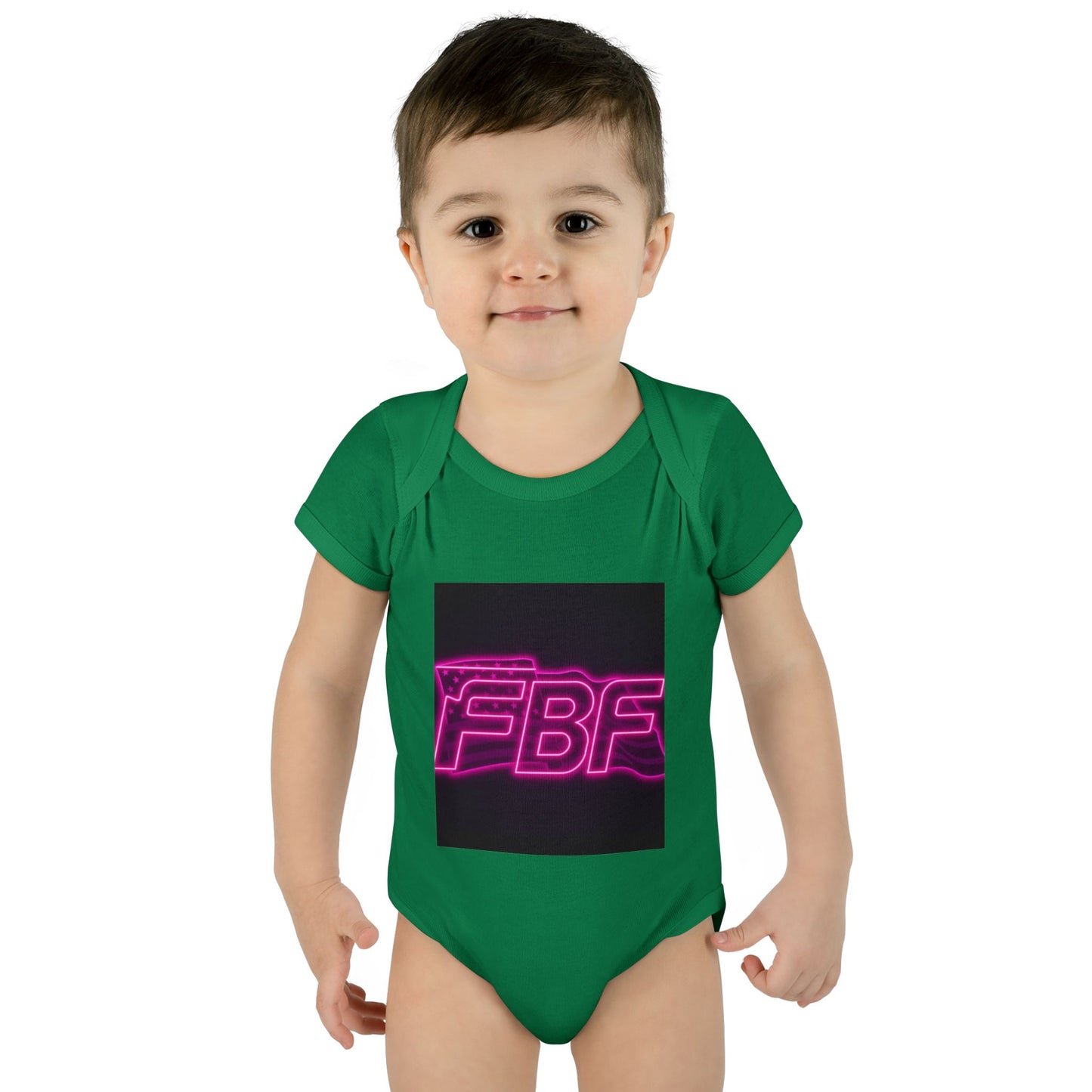 Neon Baby Bodysuit for Trendy Infants, Cool Graphic Onesie, Unique Baby Gift, Personalized Baby Outfit, Modern Infant Apparel