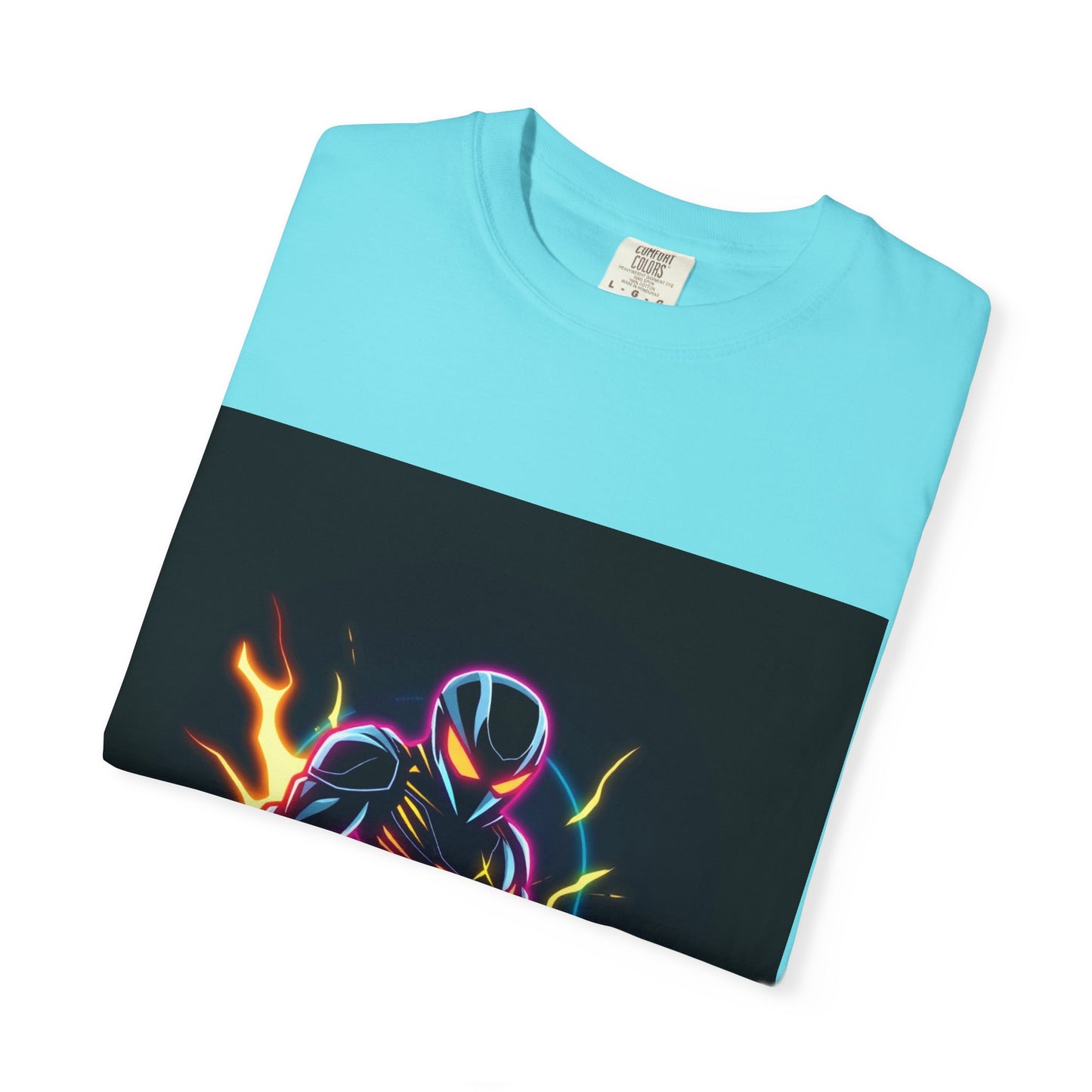 Vibrant Unisex Graphic T-Shirt, Cosmic Dreams Tee, Retro Neon Shirt, Stylish Casual Wear, Gift for Gamers & Dreamers