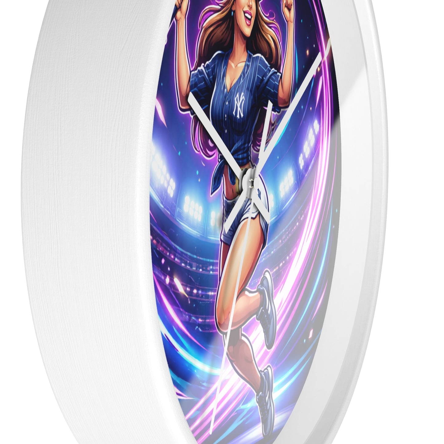 Yankee Gal Wall Clock