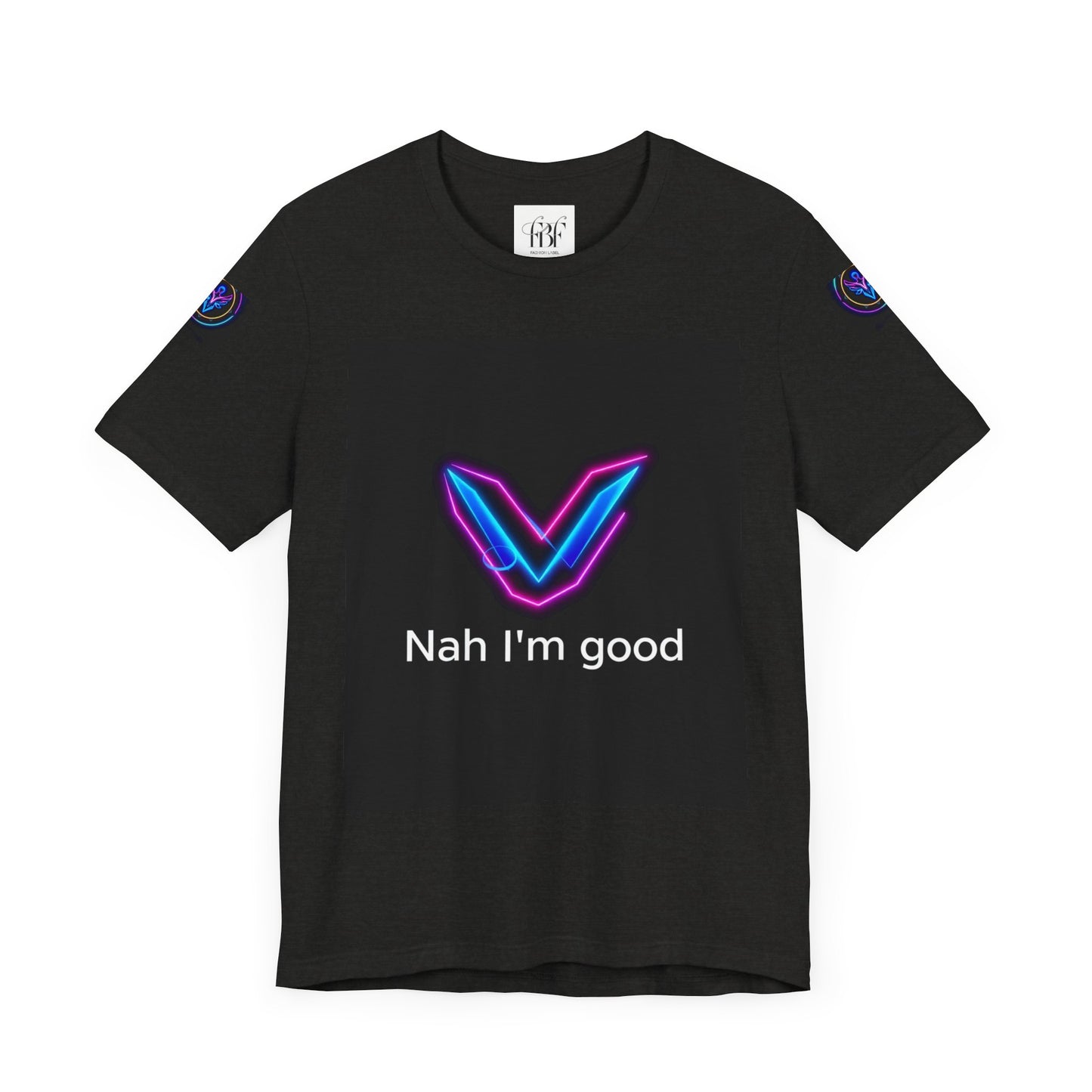Neon Graphic Tee for Trendy Vibes, Casual Wear, Gift for Friends, Streetwear, Relaxed Fit, Graphic Art Tee