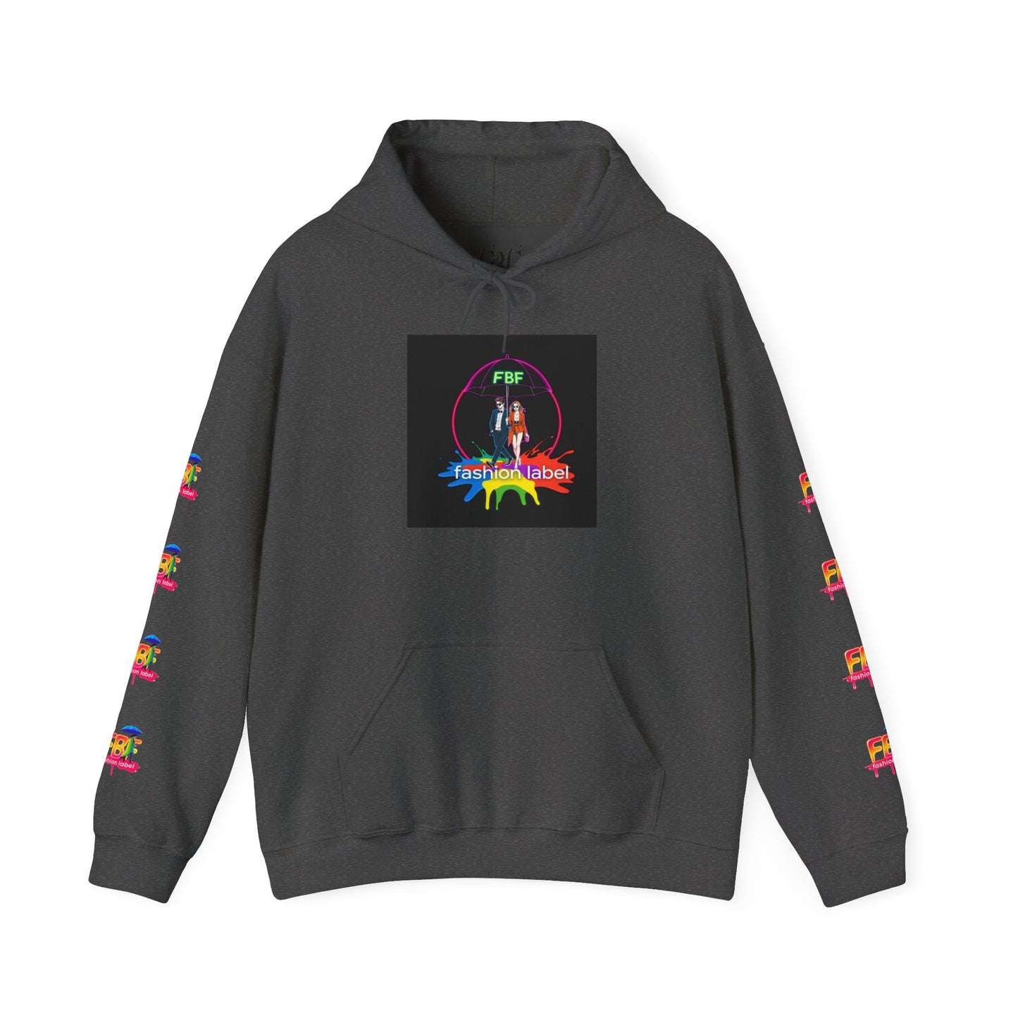 Vibrant Graphic Hooded Sweatshirt, Unisex Hoodie, Trendy Streetwear, Cozy Layering Piece, Unique Fashion Gift for All Occasions