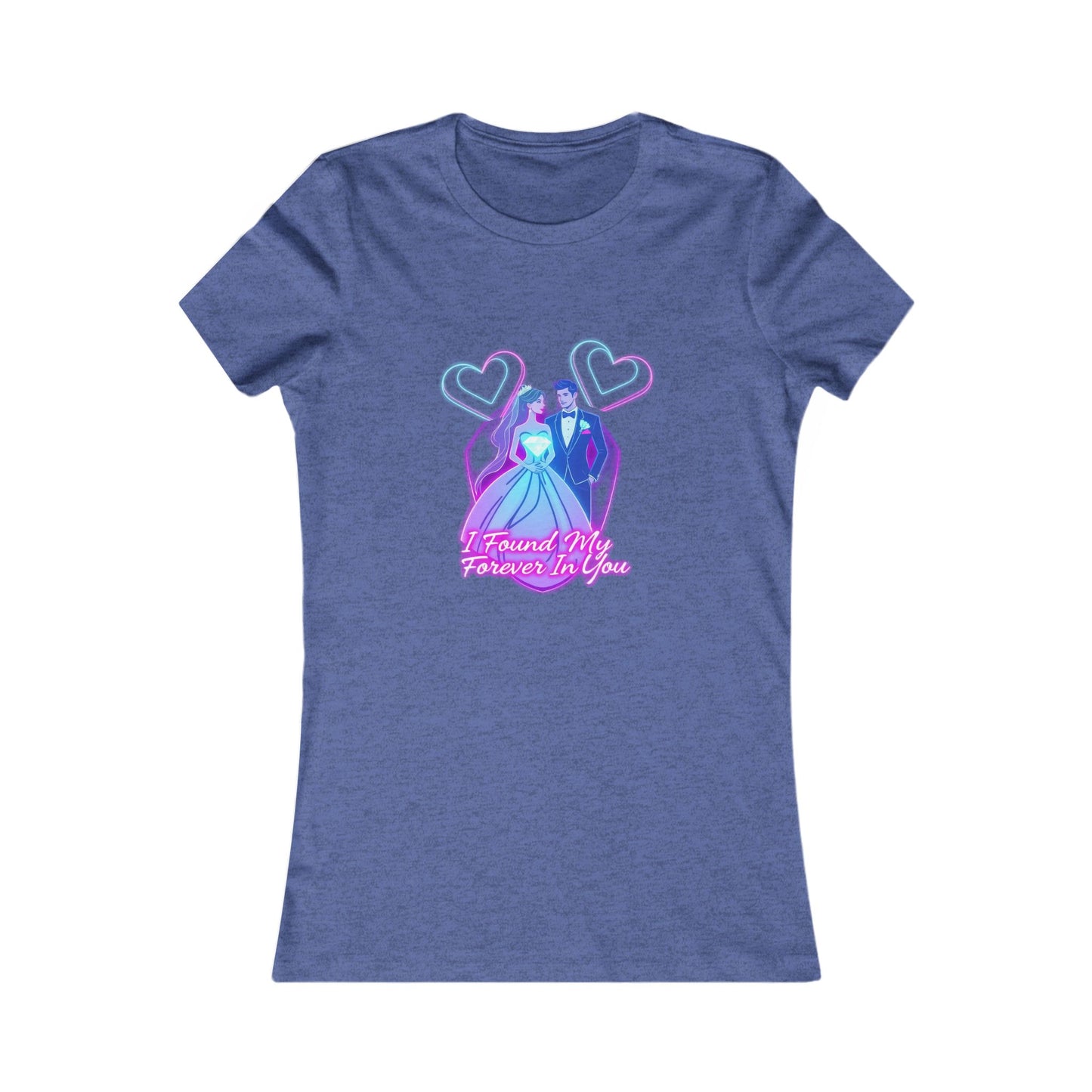 Wedding Bride Tee — "Found My Forever" Bridal T‑Shirt